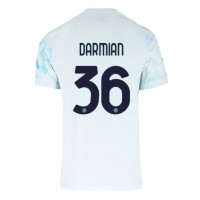 Stroje piłkarskie Inter Milan Matteo Darmian #36 Koszulka Wyjazdowej 2025-26 Krótki Rękaw